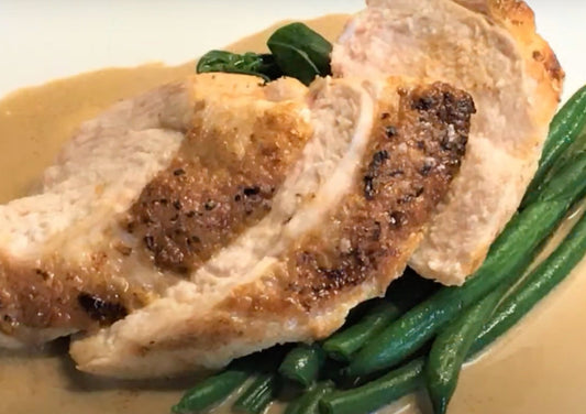 Chicken with a Porcini Mushroom Sauce Recipe