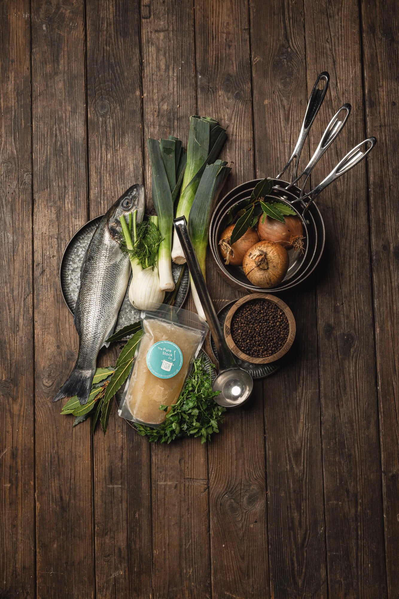 Pure Fish Stock (500ml)