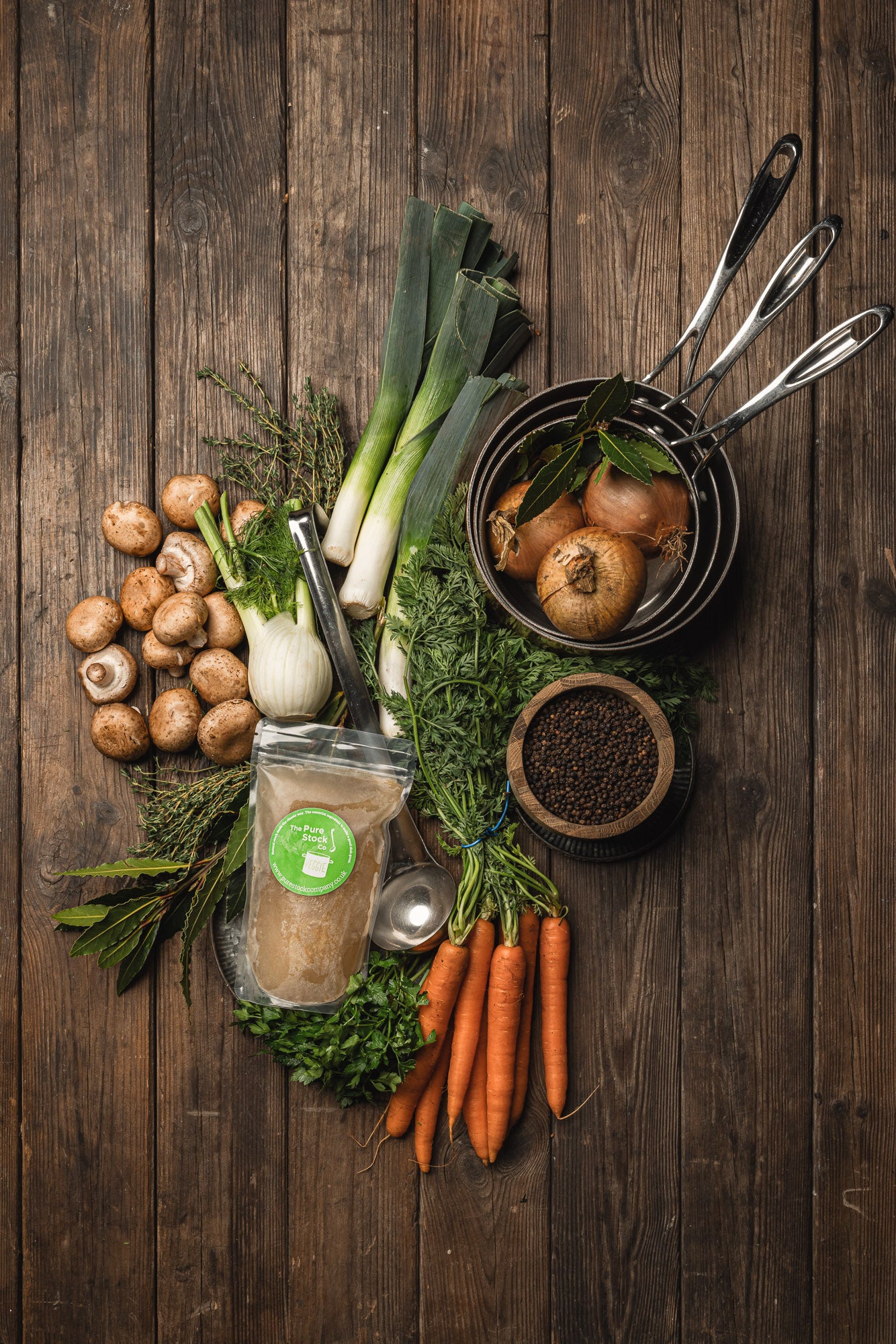 Pure Vegetable Stock (500ml)